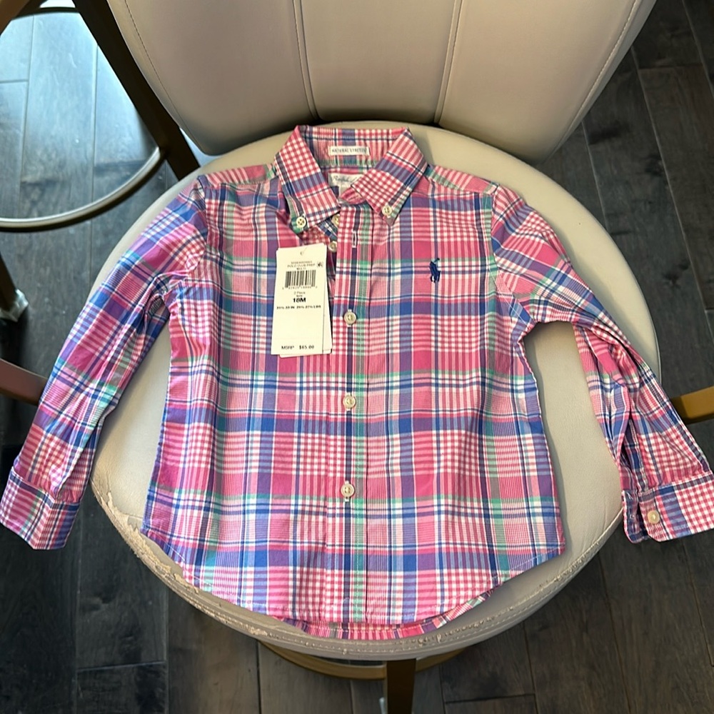 Ralph Lauren Toddler button down shirt